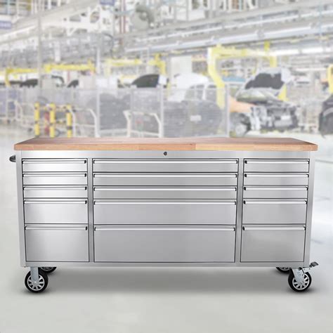 72 inch stainless steel tool cabinet